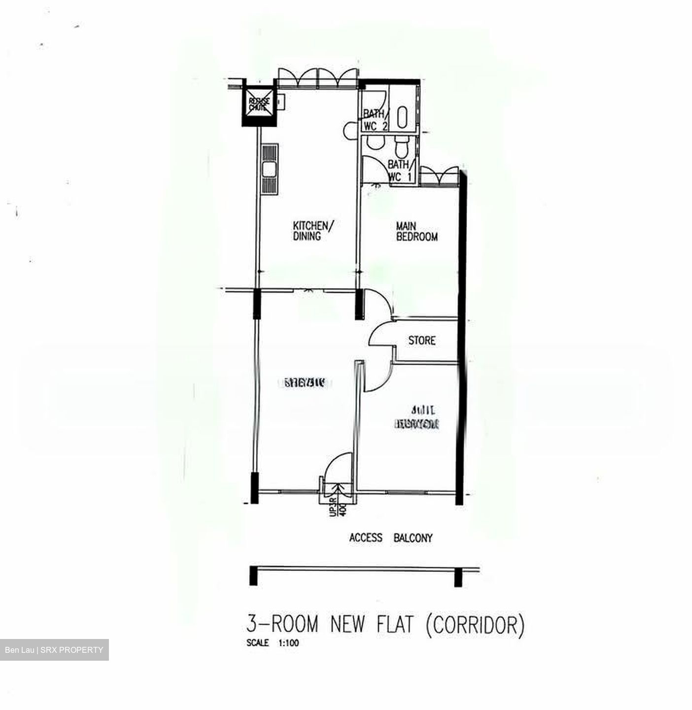 Blk 702 West Coast Road (Clementi), HDB 3 Rooms #558679991
